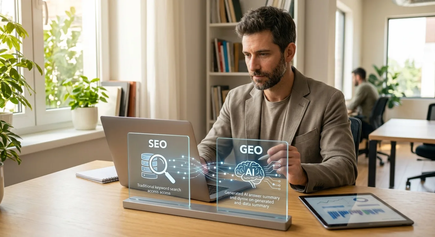 آیا GEO جایگزین SEO می‌شود؟.webp